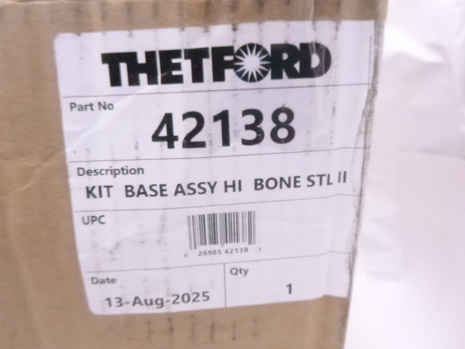 Thetford 93620 Replacement Toilet Base For Aqua Magic Style High Profile Toilets