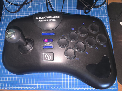 InterAct Shadow Blade Arcade Stick- PS1 & PS2 w/Turbo Mode (Arcade 6)
