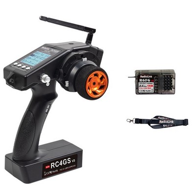 RC4GS V3 Fernbedienung 2.4G 5CH 400M Reichweite Sender mit R6FG Gyro-Empfä3335
