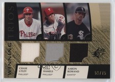 2008 SPx Winning Trios /75 Chase Utley Cole Hamels Aaron Rowand #WT-UHR
