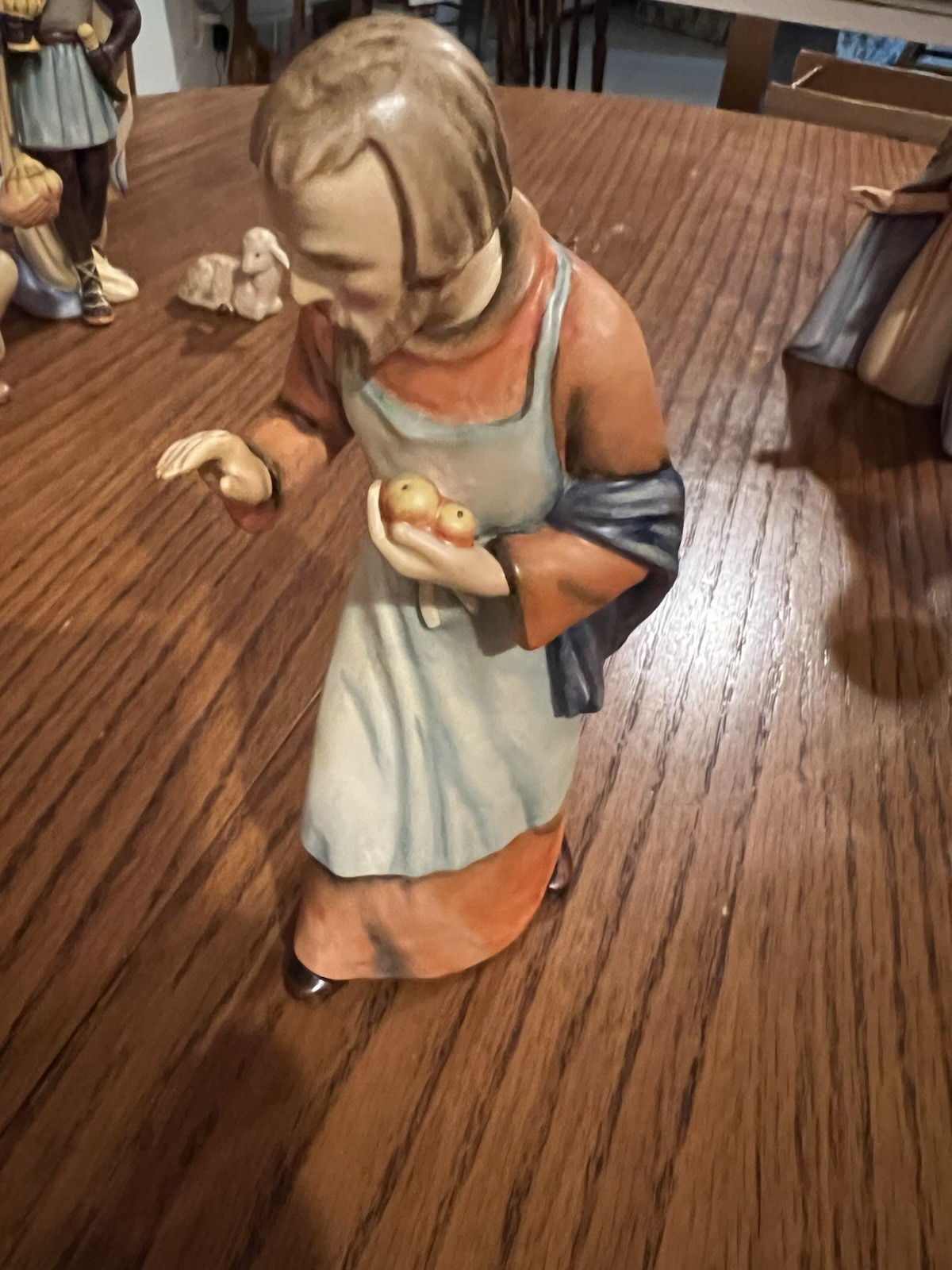 Hummel Goebel 13 pc Nativity Figurine Set 214, 1951 W Germany