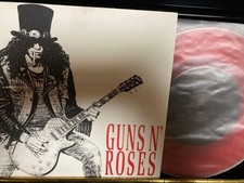 Guns N' Roses Live 1988 7 Inch Red Vinyl Record Excellent Condition
