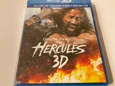 Hercules Blu-ray/DVD, 2014, 3-Disc Set, Unrated Brand New and Sealed