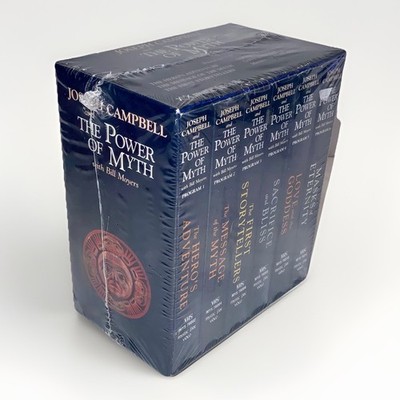Joseph Campbell The Power of Myth VHS Box Set Bill Moyers PBS Collectors Vintage