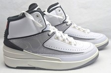 Boys Air Jordan 2 Retro Python GS - White, Gray - Size 6Y - New