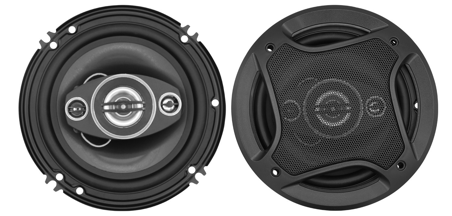4&rdquo; Pair 250w 4ohm 2 Way Woofer Audio W Tweeter