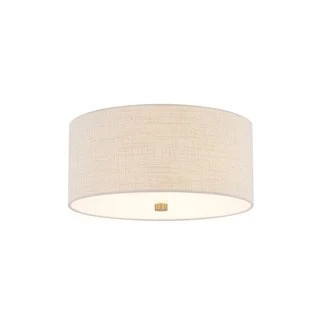 Justice Design Group FAB-9735-CREM-BRSS - Ceiling Fixtures Indoor Lighting