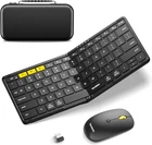 Foldable Keyboard and Mouse With Case Samsers KM08 Bluetooth Keyboard Mouse