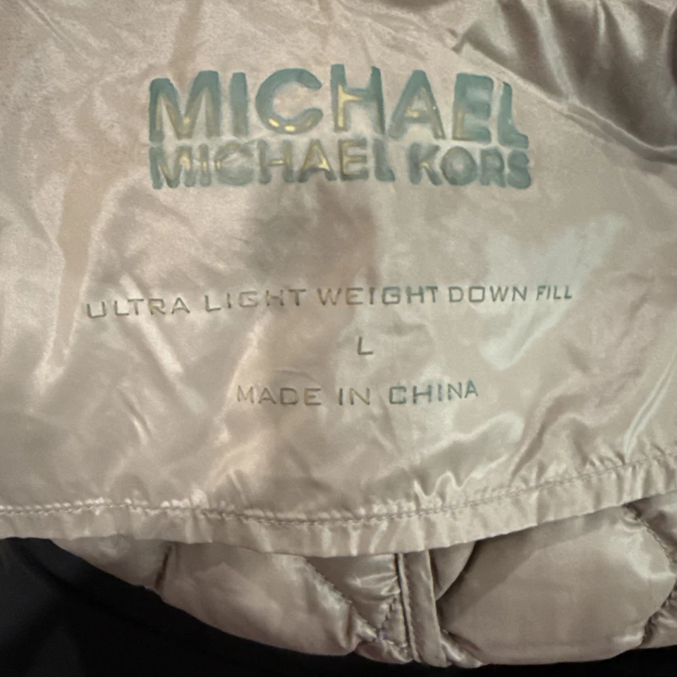 Michael Kors Down Puffer Jacket-Size L - Image 4 of 4