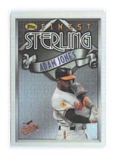 2014 Finest Adam Jones Sterling Refractor TS-AJ Baltimore Orioles