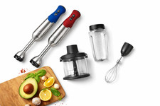 Batidora de inmersión Vitamix de 5 velocidades paquete de 5 piezas, motor de 625 vatios, juego de vacaciones