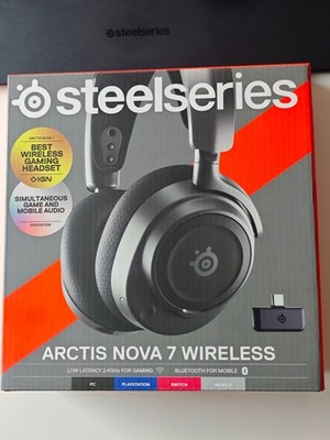 SteelSeries Arctis Nova 7 Wireless Gaming-Headset - Schwarz - PC PS Switch