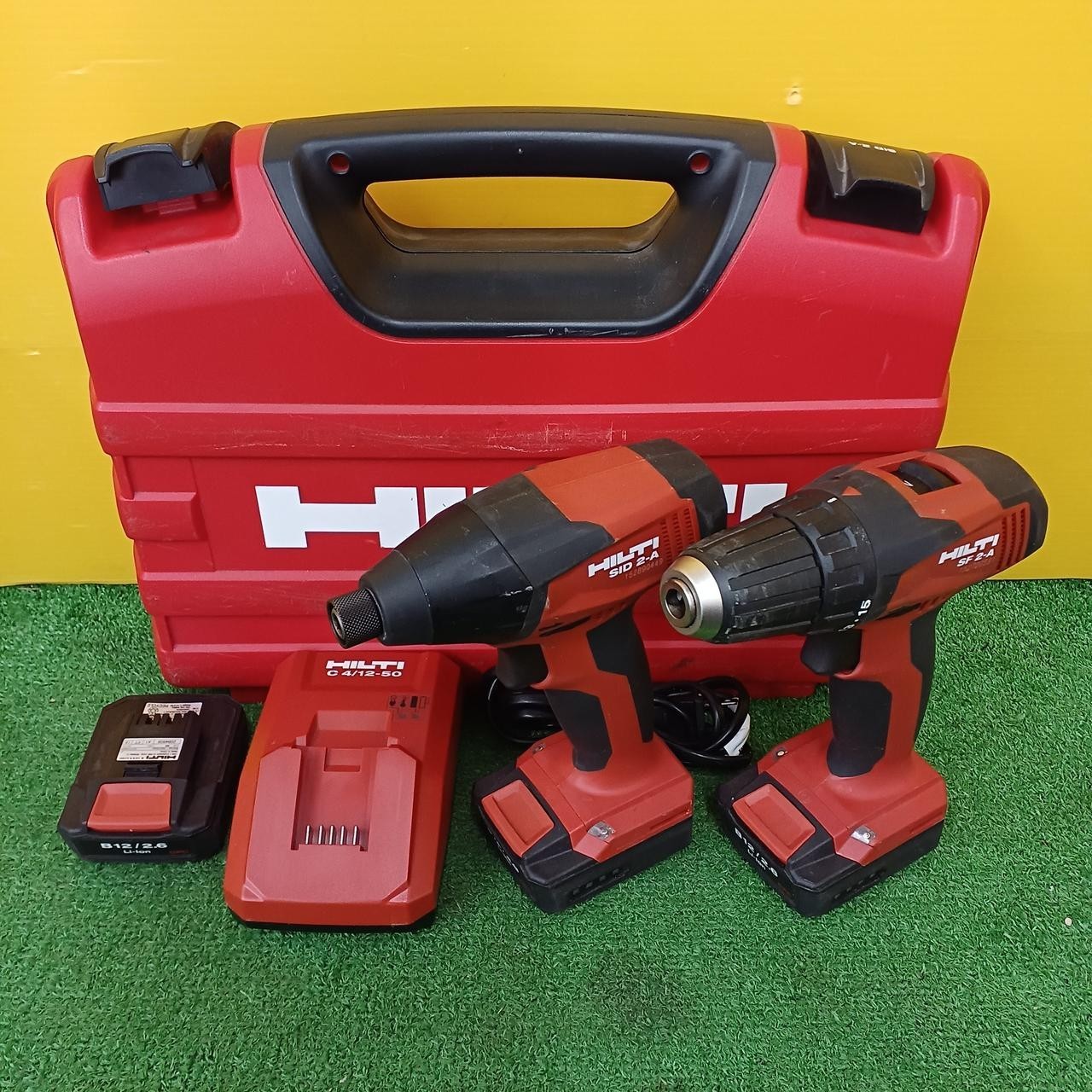 HILTI SID-2A SF-2A Impact Driver Drill Combo Kit 10.8V Cordless Set from Japan