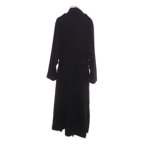 H&M+, Trenchcoat, Damen, Größe: 54, Schwarz, Polyester, Einfarbig #AmH - Bild 2 von 5