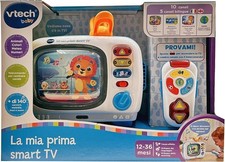VTech 578707 La Mia Prima Smart TV Televisione Interattiva 10 Canali Bilingue It