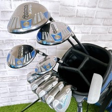 Ladies TaylorMade Club Set 1W 3W 5W 5H 6-9i Pw Sw PT 11pc Women Graphite RH Golf