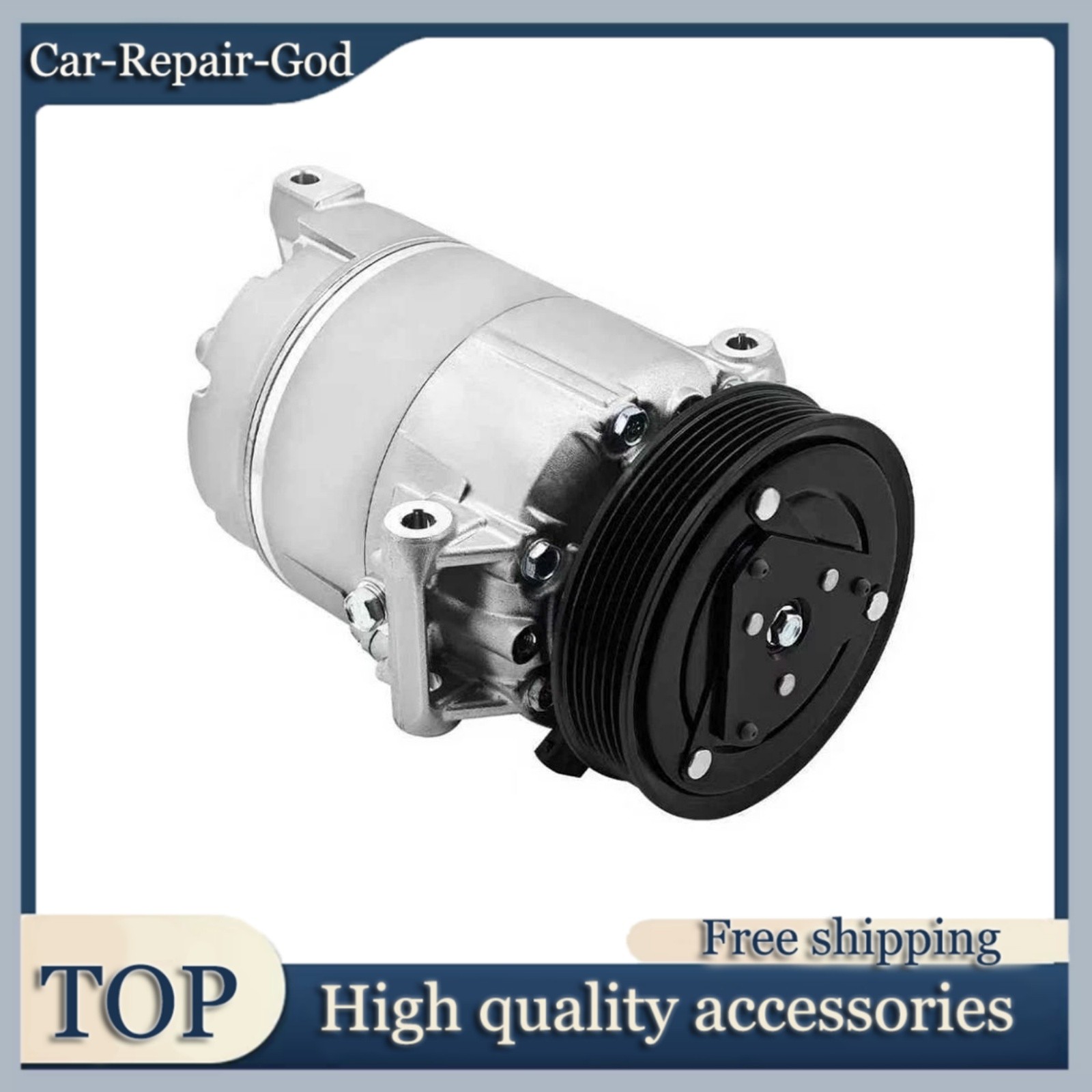 Fits Maserati GranTurismo Quattroporte 4.2L 4.7L V8 284728 AC Compressor Pump
