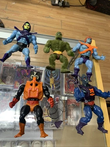 1980's MOTU Vintage Masters of the Universe He-Man Figure Toy Lot