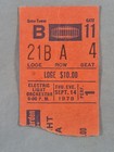 Sept 9-14-78 1978 ELO ELECTRIC LIGHT ORCHESTRA Ticket Stub Madison Square Garden — photo 1