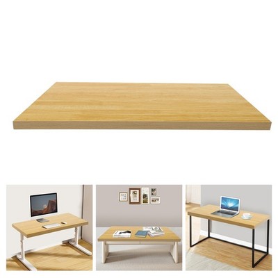 Plywood Tabletop 500kg/1102.31lbs Load Rectangular Countertop 75*45*3.5cm