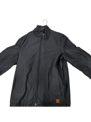 BOSS Hugo Boss Herren Windbreaker Jacke Schwarz Gr.58 Reißverschluss