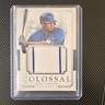2017 Panini National Treasures Colossal Materials Eloy Jimenez #CM-EJ Cubs MEM