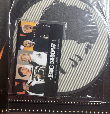 BIGBANG 2011 Live Concert CD Autographed Signed Album BIG BANG VIP