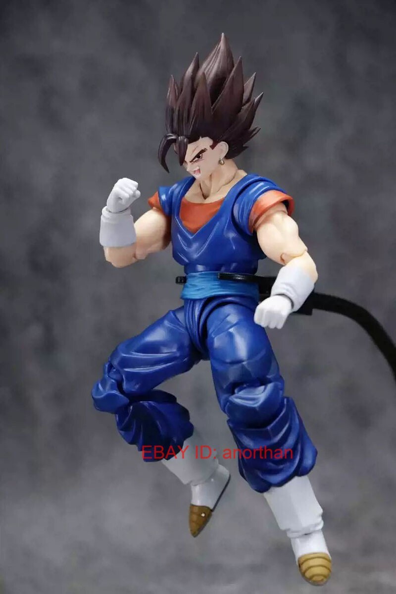 TK Custom Vegetto Black Hair 1/12 Action Figure Head Sculpt