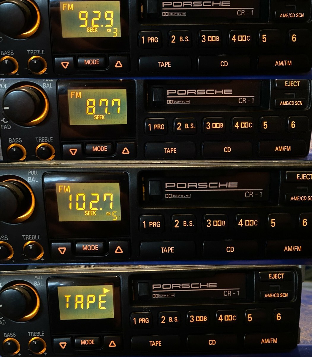 Porsche 911 964 993 944 968 CR-1 Cassette Radio Stereo 99364510400