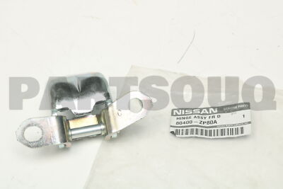80400ZP80A Genuine Nissan HINGE ASSY-FRONT DOOR 80400-ZP80A | eBay