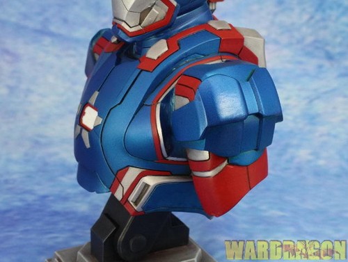 Iron Man Iron Patriot WDS painted warmachine The Iron Patriot Armor d28 - Picture 10 of 12