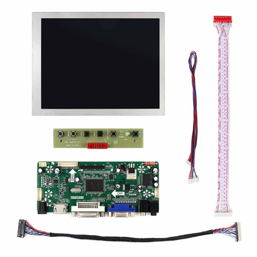 Carte contrôleur LCD HD DVI VGA avec écran LCD 6,5 pouces G065VN01 V2 640X480 - Photo 2/5