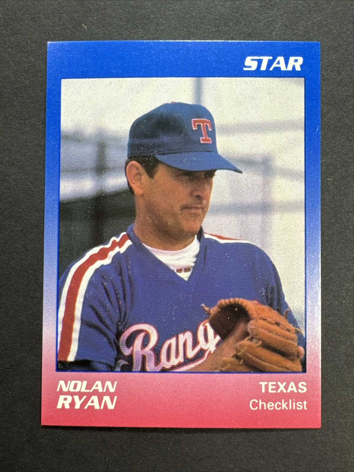 Nolan Ryan ~ 1989 The Star Co. #1 of 11 ~ Checklist