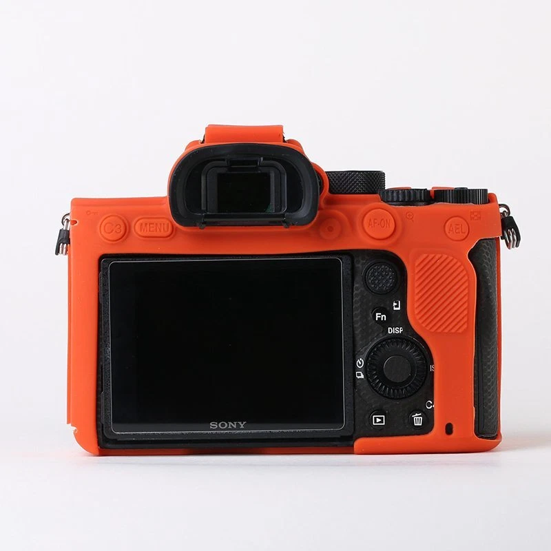 Funda de goma de silicona para cámara para Sony A7R IV A7R4 ILCE-A7RM4 superior Foto 3 de 4