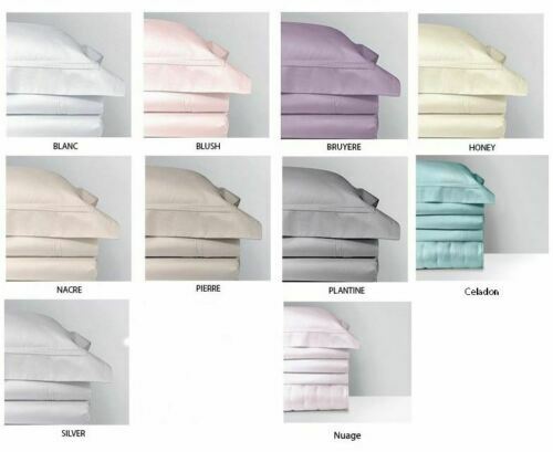 New Yves Delorme Queen Duvet Cover 92"x92" Triomphe Caramel Cotton Sateen France - Picture 12 of 12