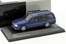 WhiteBox OPEL OMEGA A2 Caravan 1990-1993 1:43 Metal Blue Whitebox WB292