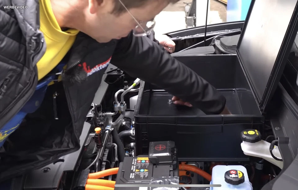 Kia Soul EV Frunk Transportbox Zubehör - Black Edition - Made in Germany - - Bild 3 von 4