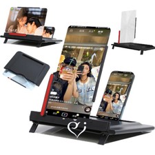 2 in 1 Horizontal and Vertical 3D Ultra HD 12 inch Mobile Phone Screen Magnifier