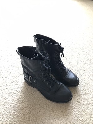 white mountain combat boots