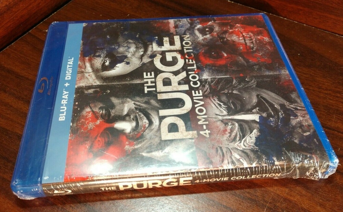 Purge 4 Movie Collection (Blu-ray-No Digital)Discs Unused