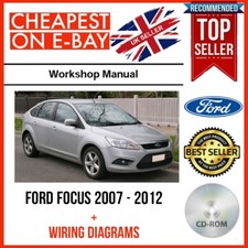 FORD FOCUS 2007 - 2012 Workshop Service Repair Manual Guide + WIRING DIAGRAMS  