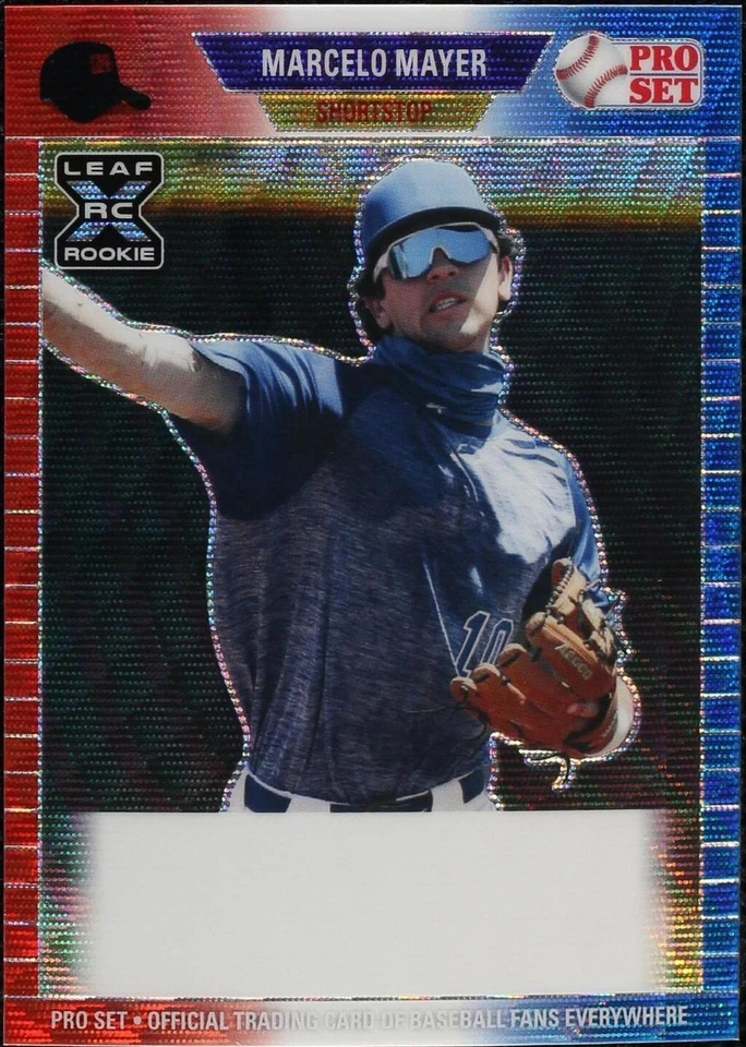 Pre-Production Proof Red White & Blue Wave Unsigned