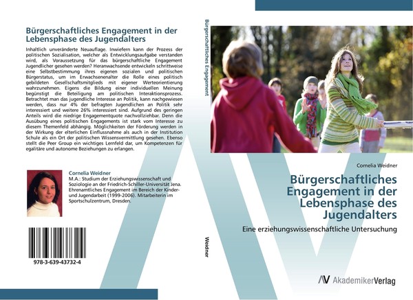BüRgerschaftliches Engagement In Der Lebensphase Des Jugendalters | Buch | 97836-image