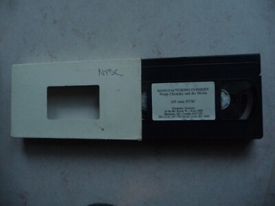 Manufacturing Consent Noam Chomsky and the media 165 Min. NTSC VHS rar