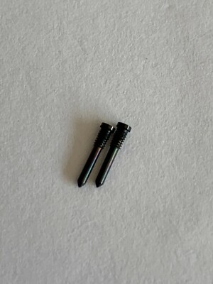 iPhone 11, 11 Pro, 11 Pro Max  Pentalobe Bottom Case Screws Black