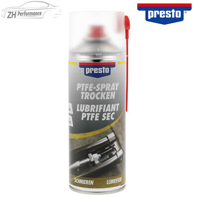 presto PTFE Spray trocken Trockenfett Trocken-Schmiermittel 400ml