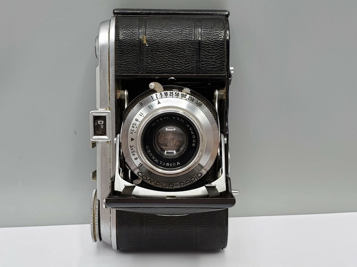 Vintage Voigtlander Vito 35mm Folding Film Camera - Skopar 5cm