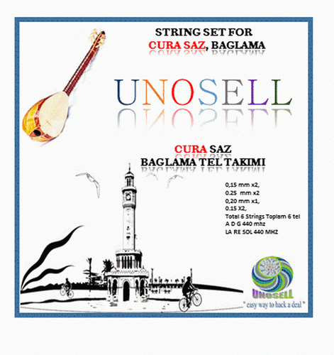 String Set For Turkish String Small Size Cura Saz - Picture 7 of 7