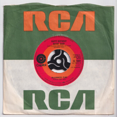 (AA354) McGuinness Flint, Happy Birthday Ruthy Baby - 1971 - 7'' vinyl