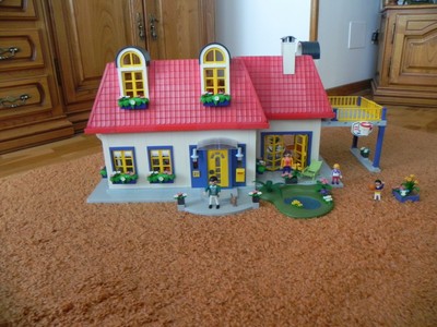 cocina casa moderna playmobil